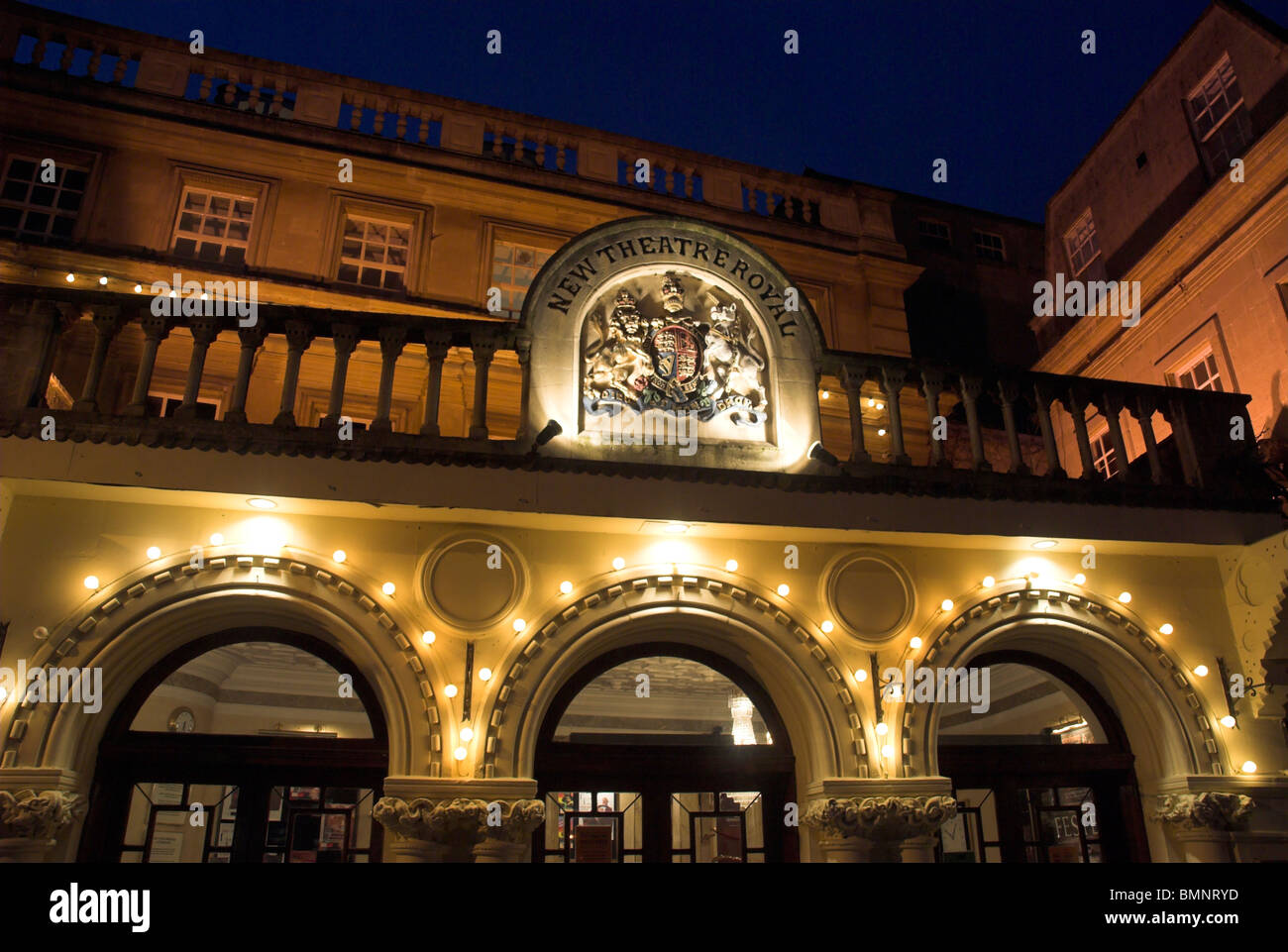 Bath Spa, il Theatre Royal Foto Stock