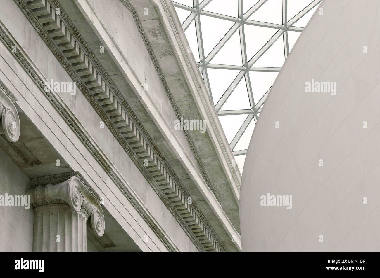 Grande Corte, al British Museum di Londra, Inghilterra Foto Stock