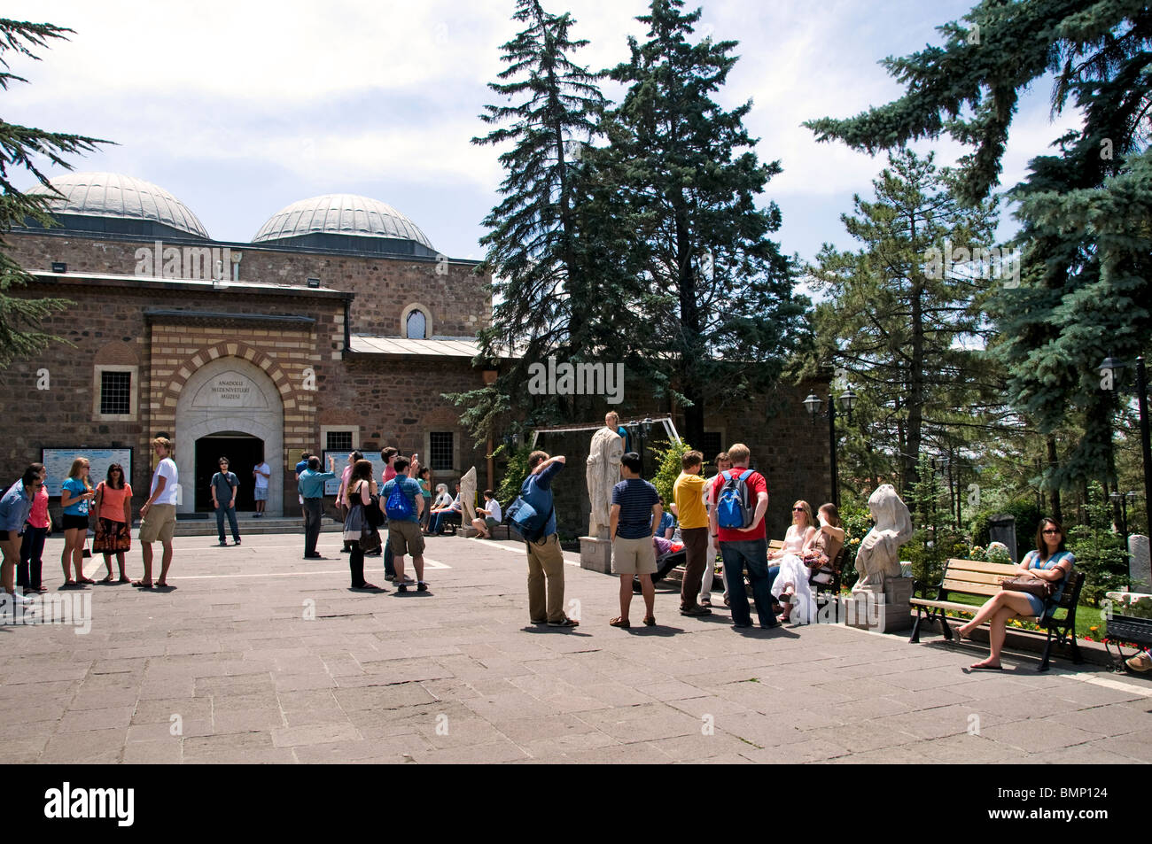 Museo della Civiltà anatolica Ankara Turchia Foto Stock