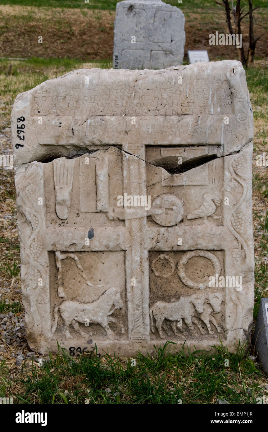 Bagni Romani Ankara Turchia sito archeologico Foto Stock