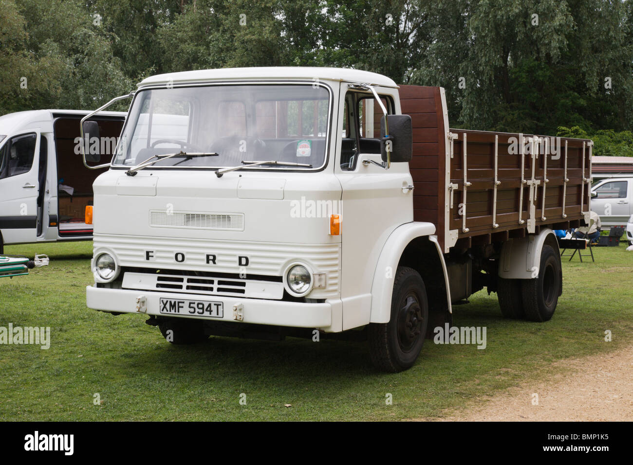 Un vintage Ford autocarro. Foto Stock