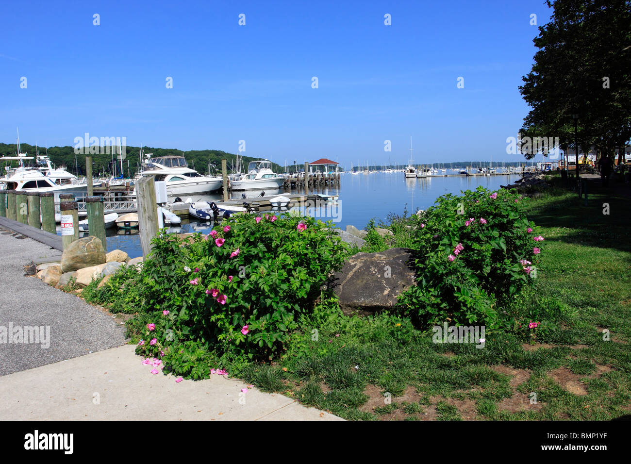 Porto Northport Long Island New York Foto Stock