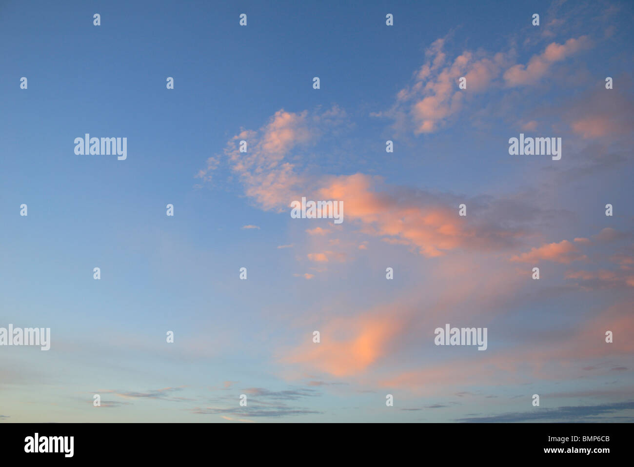 Sunset ; Haines ; Haines Borough ; Alaska ; U.S.A. Stati Uniti d'America Foto Stock