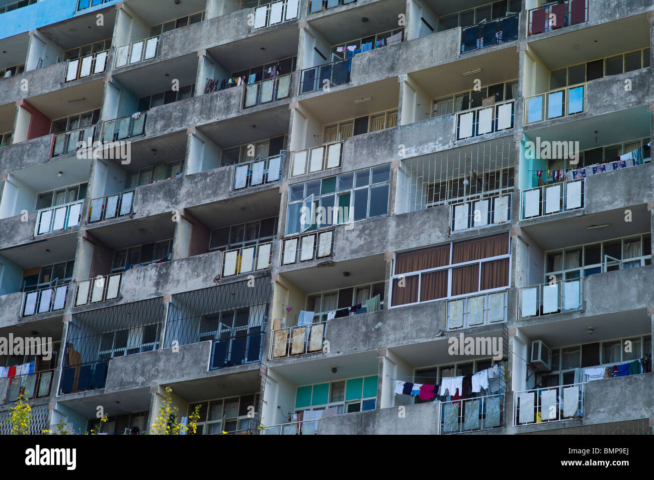Architettura socialista a Maputo, Mozambico. Foto Stock