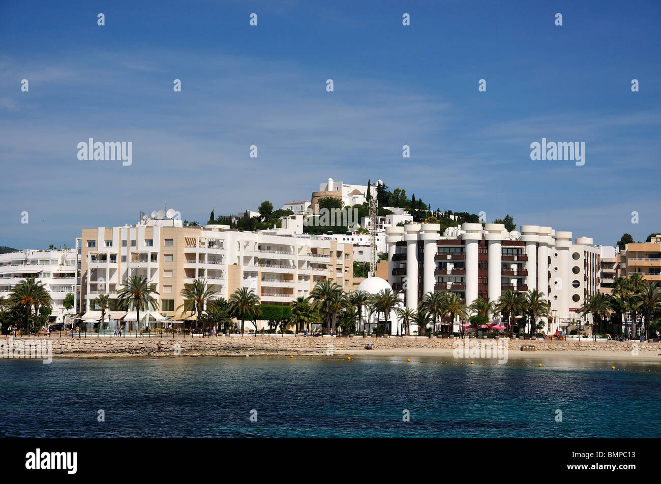 Vista Resort, Santa Eulària des Riu, Ibiza, Isole Baleari, Spagna Foto Stock