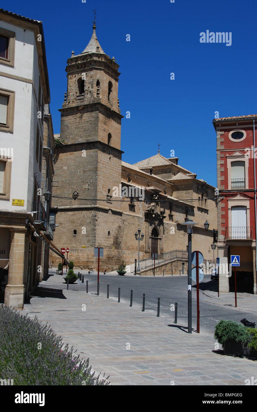 La Trinidad chiesa del convento, XVI - XVIII secolo, a Ubeda, Provincia di Jaen, Andalusia, Spagna, Europa occidentale. Foto Stock