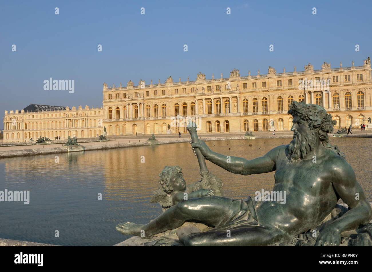 Castello di Versailles Foto Stock