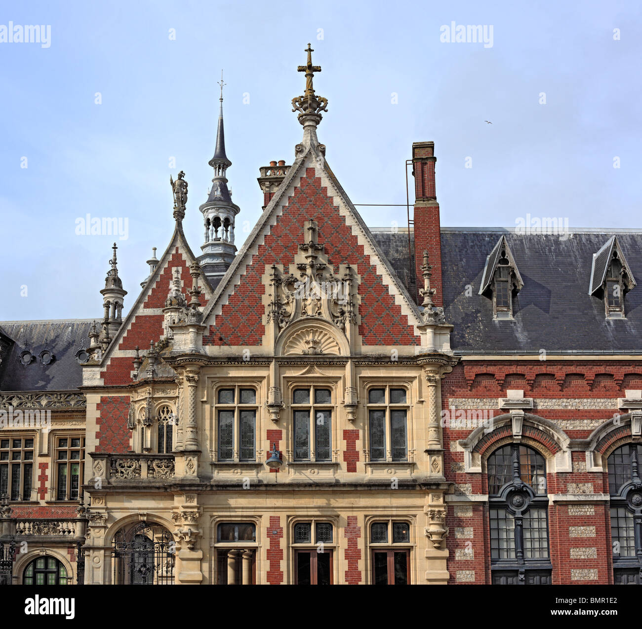 Palais benedettini (1880), Fecamp, dipartimento Seine-Maritime, Alta Normandia, Francia Foto Stock