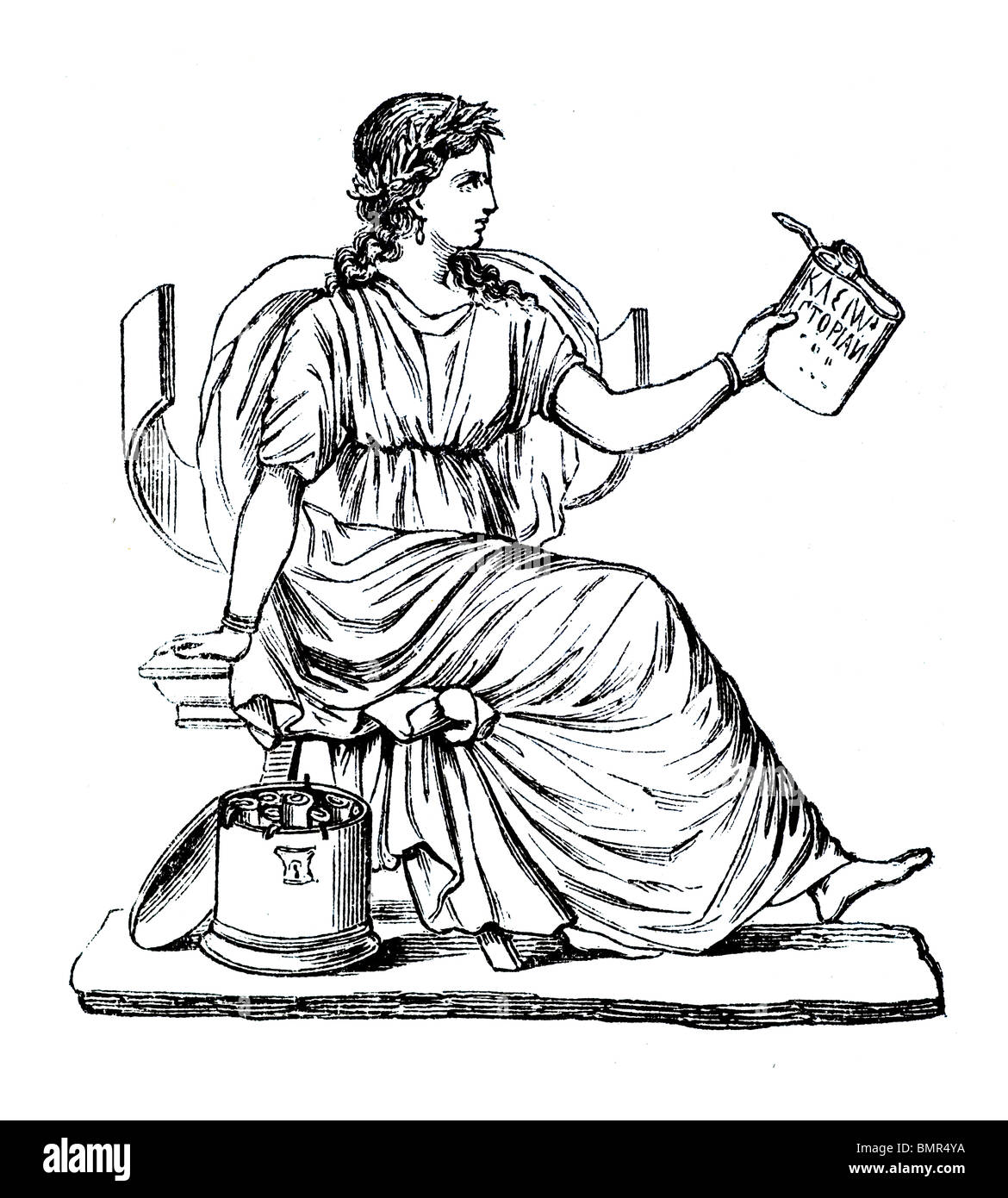 Clio è la musa della storia Immagini e Fotos Stock Alamy