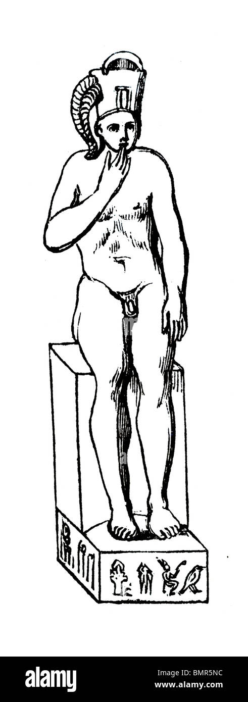 Arpocrate Foto Stock