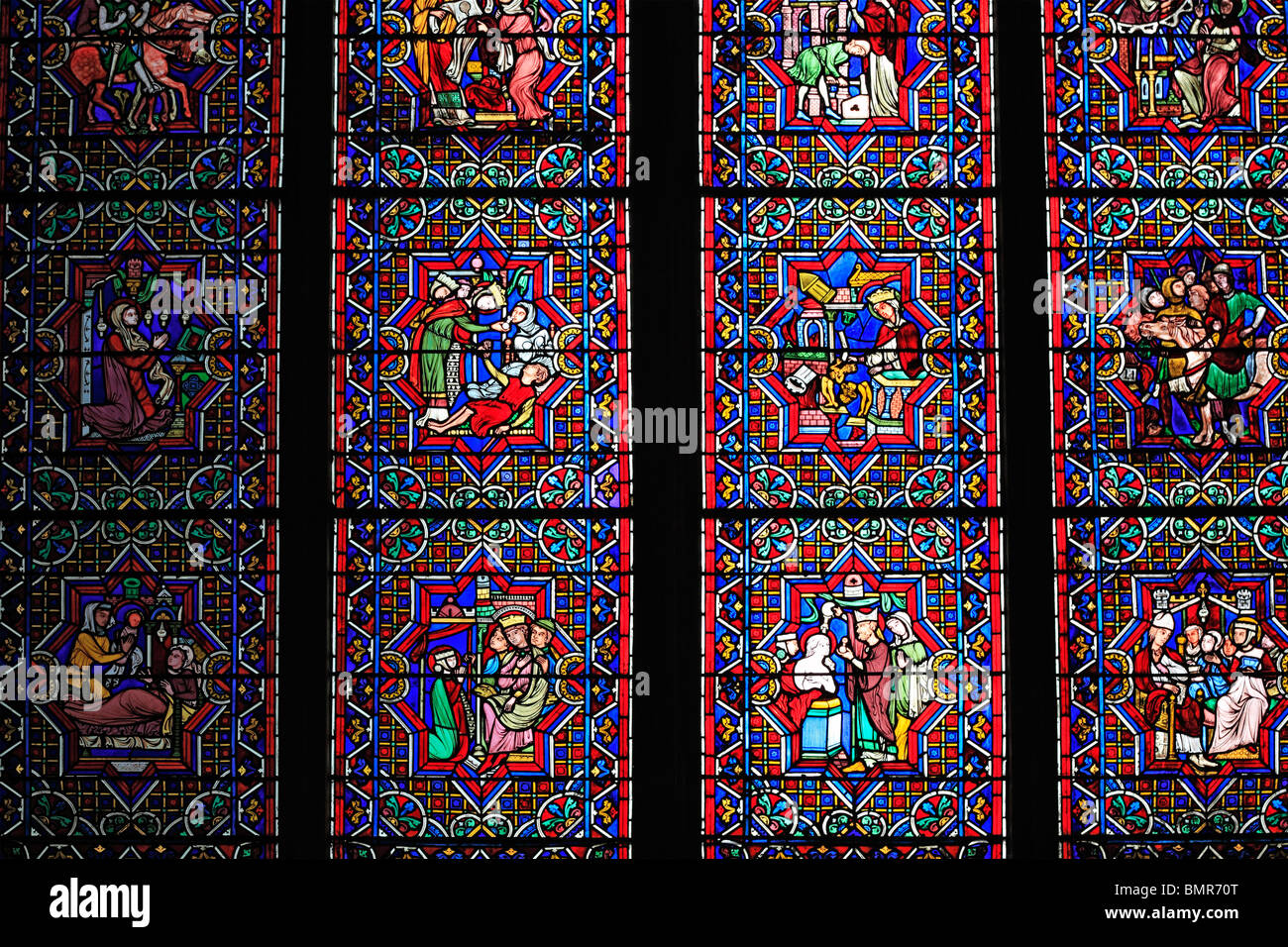 Cattedrale di Bayeux, Bayeux, dipartimento di Calvados, Bassa Normandia, Francia Foto Stock