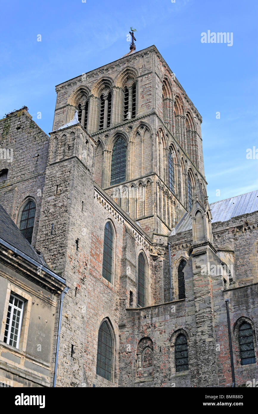 Chiesa abbaziale, Fecamp, dipartimento Seine-Maritime, Alta Normandia, Francia Foto Stock