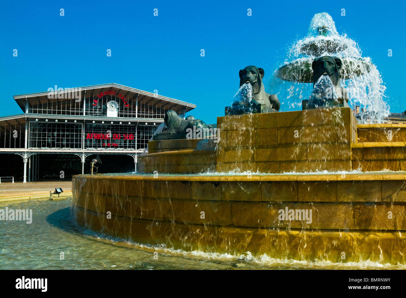 GRANDE HALLE DE LA VILLETTE, Parigi, Francia Foto Stock