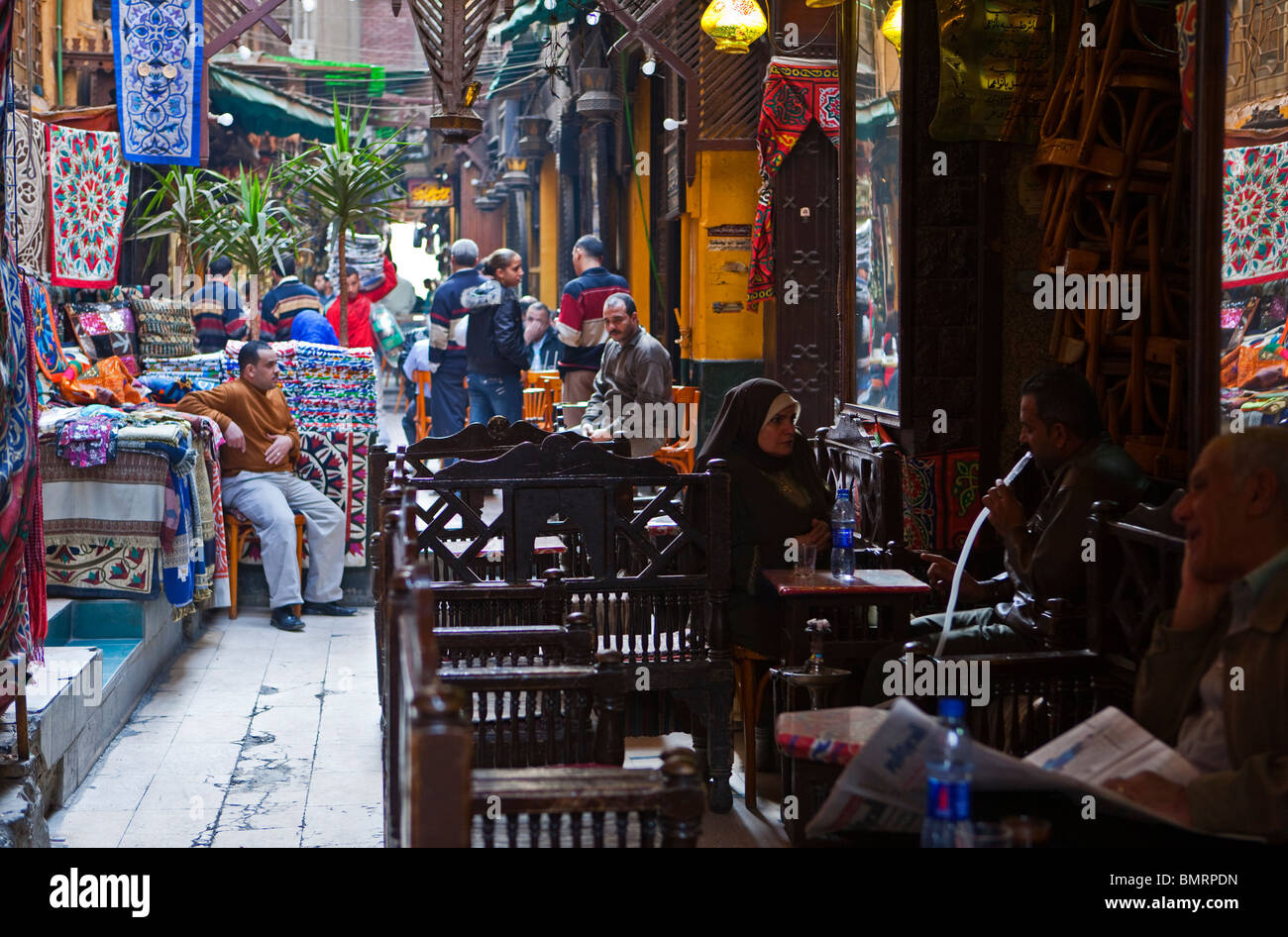 L'Egitto, al Cairo, il Khal El Khalili Foto Stock