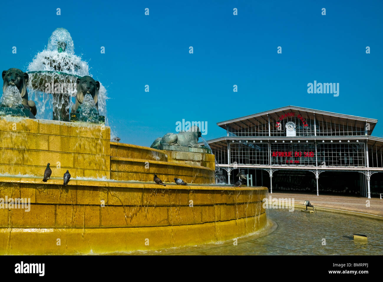GRANDE HALLE DE LA VILLETTE, Parigi, Francia Foto Stock