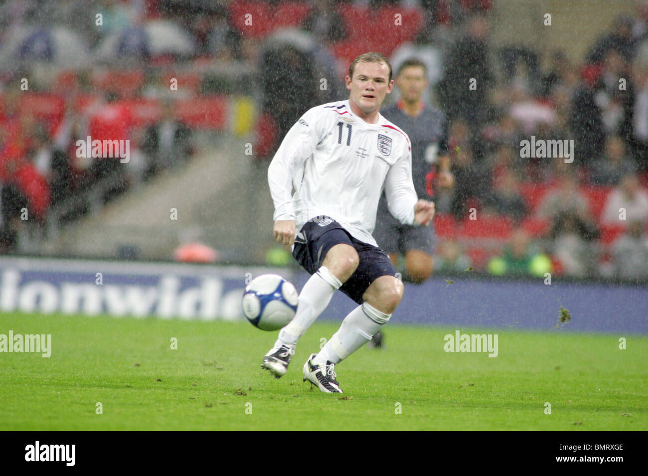 Inghilterra v cezch rep a Wembley stadiun Foto Stock