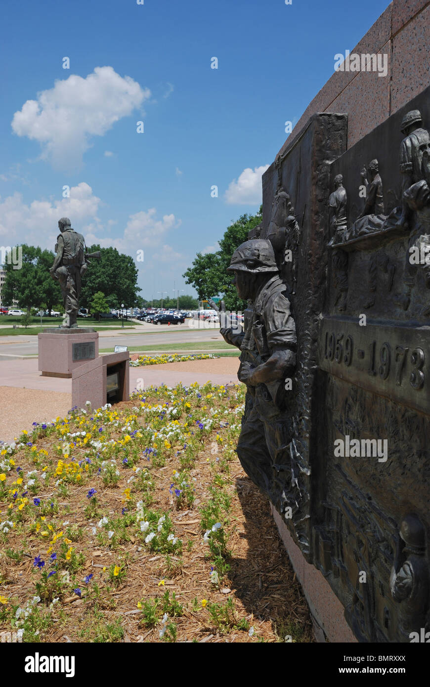 Il Veterans Memorial, l'Oklahoma City, Oklahoma, Stati Uniti d'America. Foto Stock