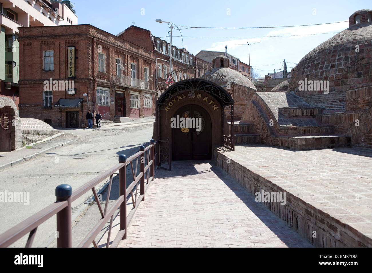 Royal spa bath, Tbilisi, Georgia Foto Stock