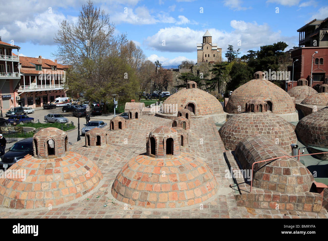 Royal spa bath, Tbilisi, Georgia Foto Stock