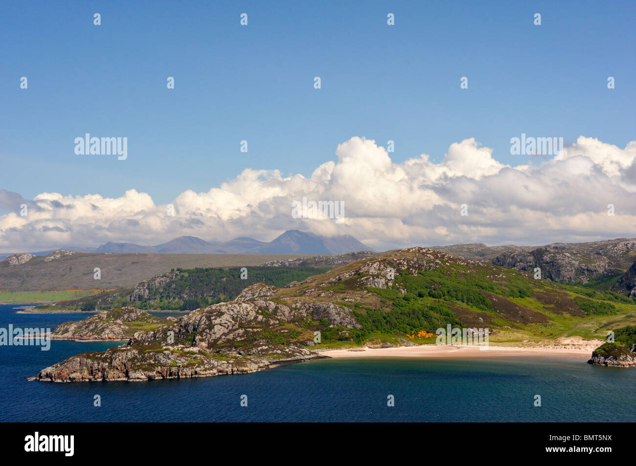 Gruinard Bay, Wester Ross, Scotland, Regno Unito, Europa. Foto Stock