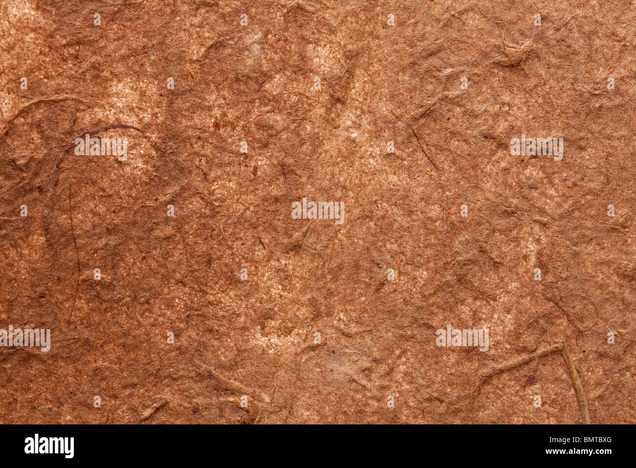 Carta marrone a trama per lo sfondo Foto Stock