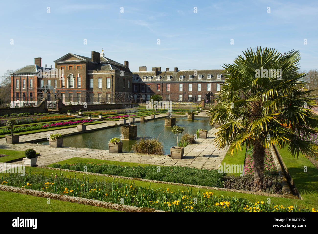 Kensington Palace, London, Sabato 10 Aprile, 2010. Foto Stock