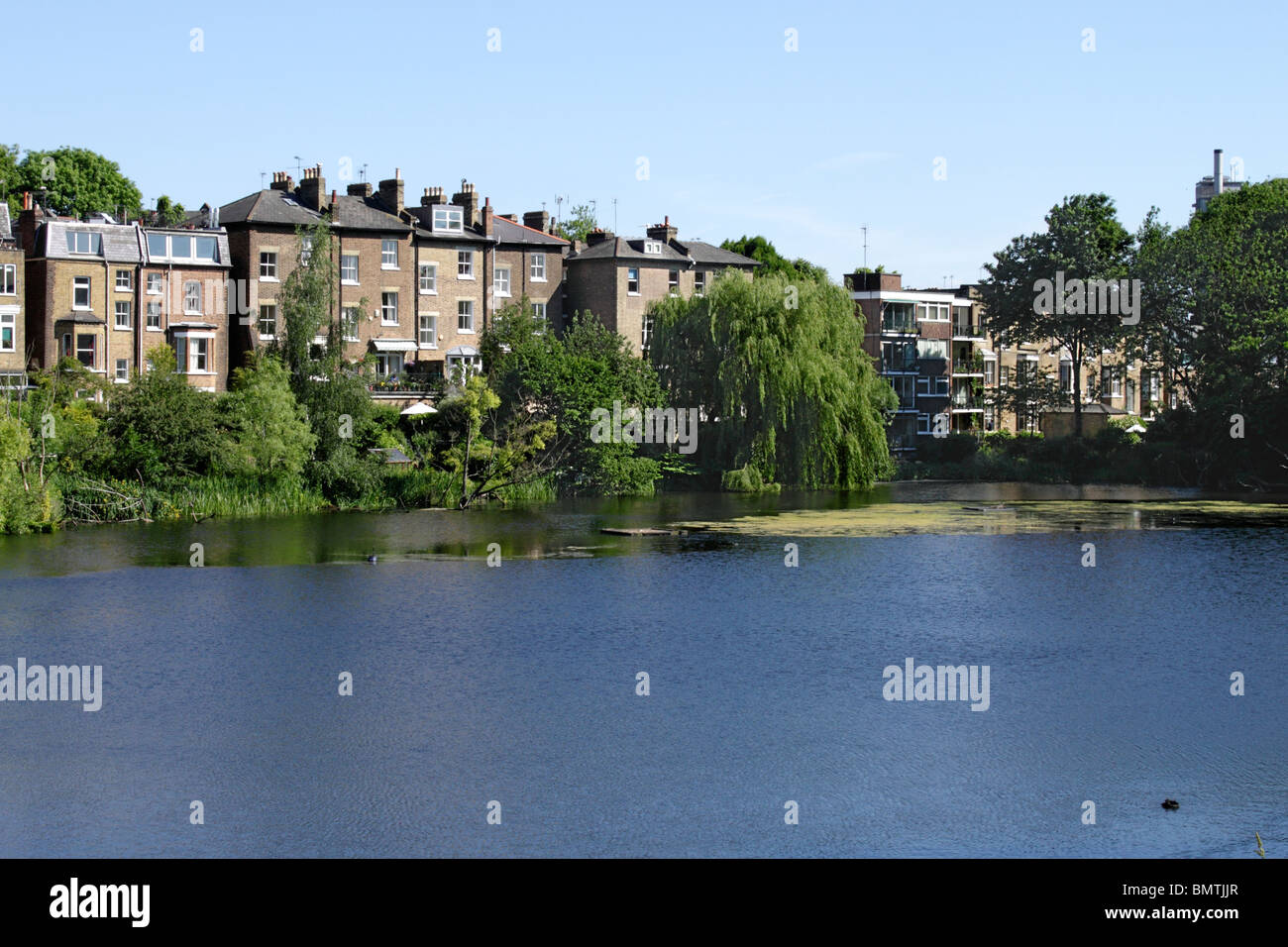 Highgate stagni Hampstead Heath Londra Foto Stock