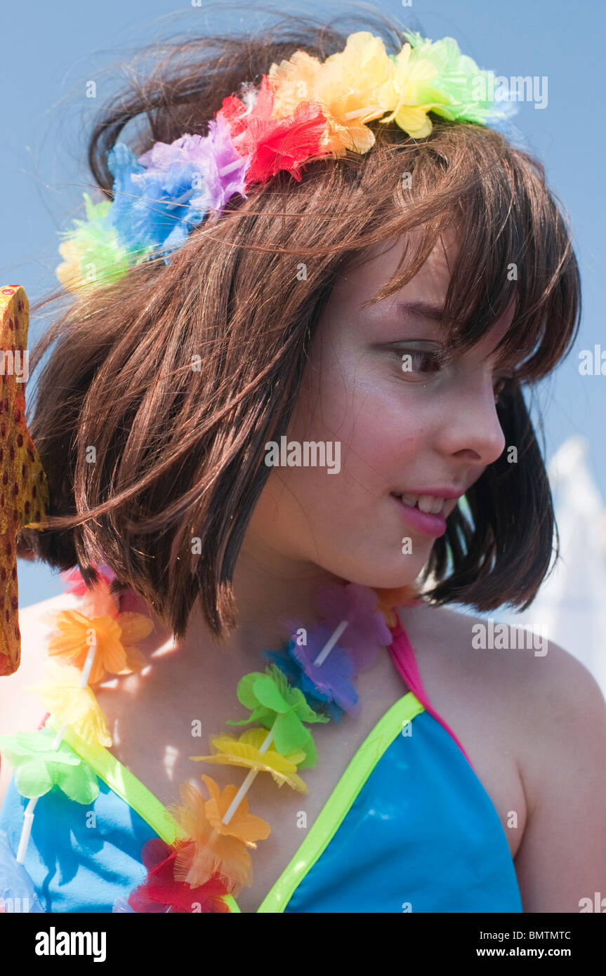 Coney Island Mermaid Parade di Brooklyn - Giugno 19, 2010 Foto Stock