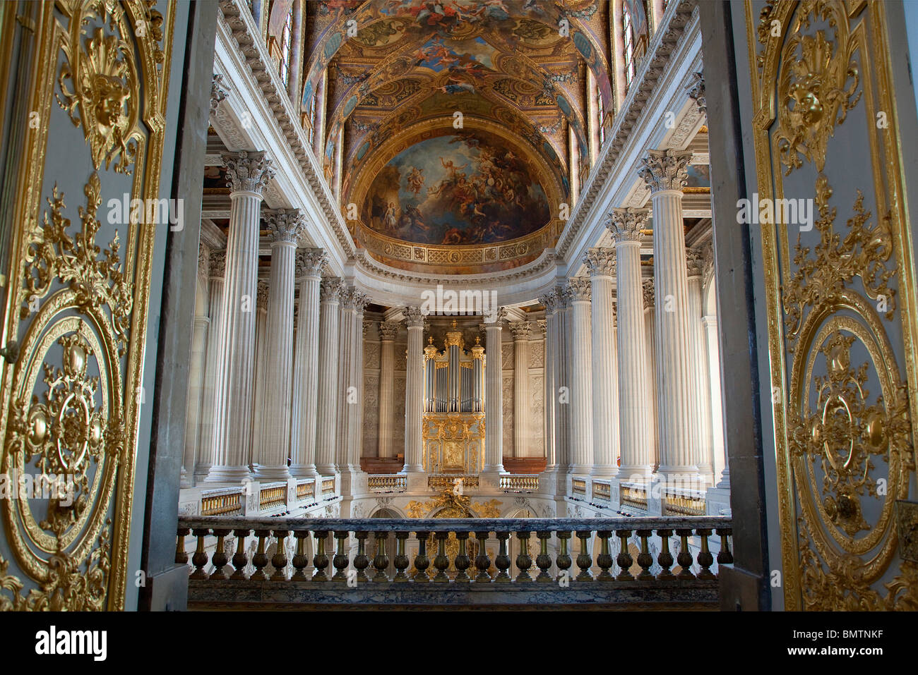 Chateau de Versailles, la Cappella Reale Foto Stock