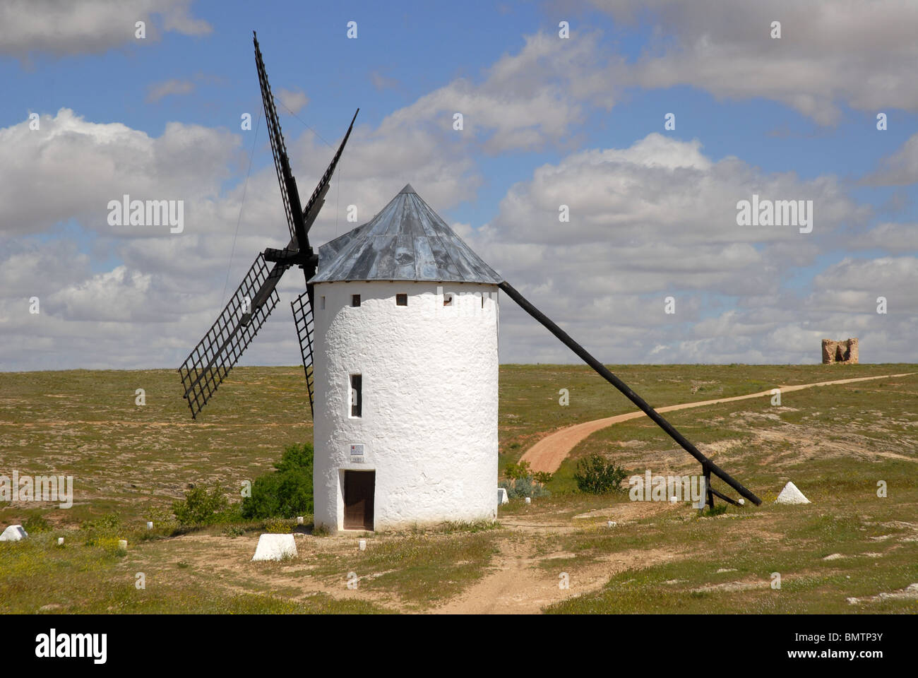 Campo de Criptana, Provincia Cuenca, Castilla la Mancha, in Spagna Foto Stock Campo de Criptana, Provincia Cuenca, Castilla la Mancha, in Spagna Foto Stock