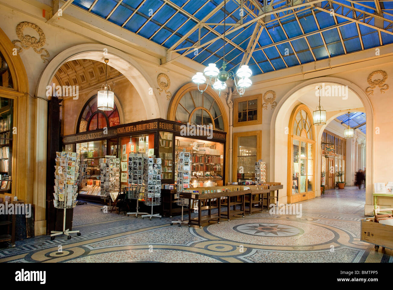 Parigi, Galerie Vivienne Foto Stock