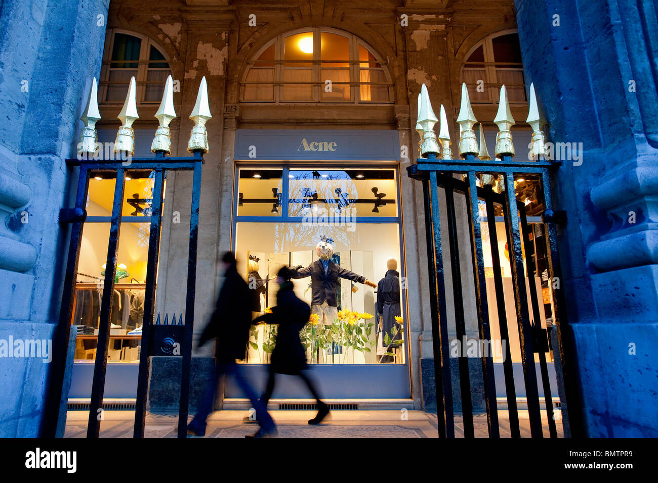 Parigi, Palais Royal, Galerie de Valois Foto Stock