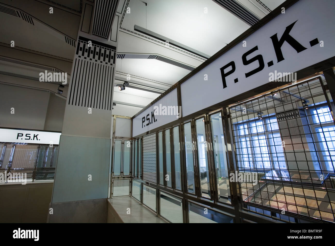 PSK Otto Wagner's Postsparkasse, Vienna, Austria Foto Stock