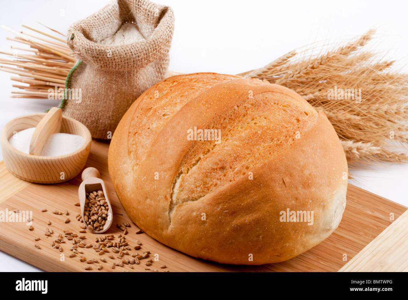 concetto di pane Foto Stock