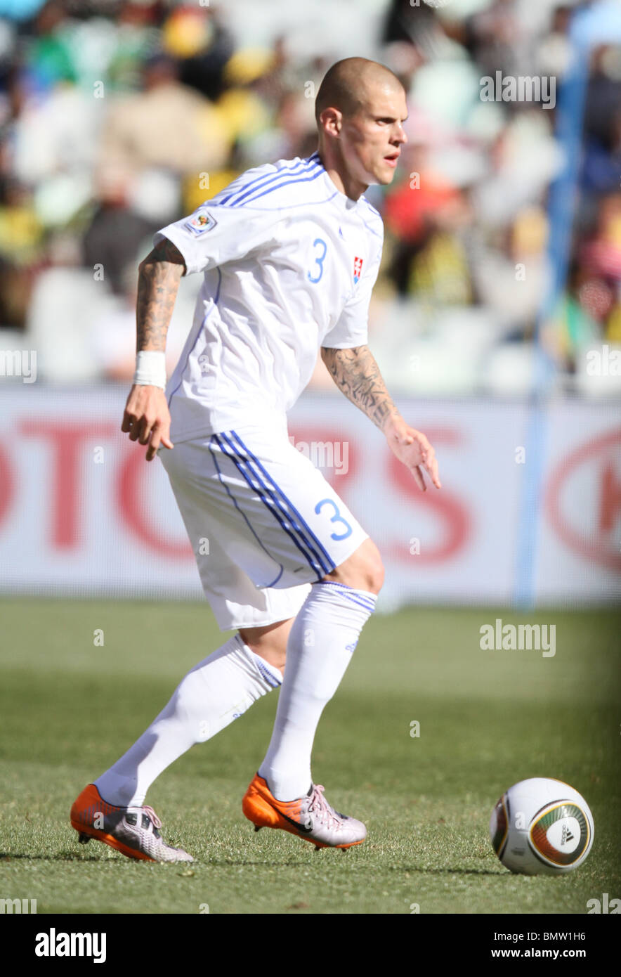 MARTIN SKRTEL SLOVACCHIA V PARAGUAY lo Stadio Free State BLOEMFONTEIN SUD AFRICA 20 Giugno 2010 Foto Stock