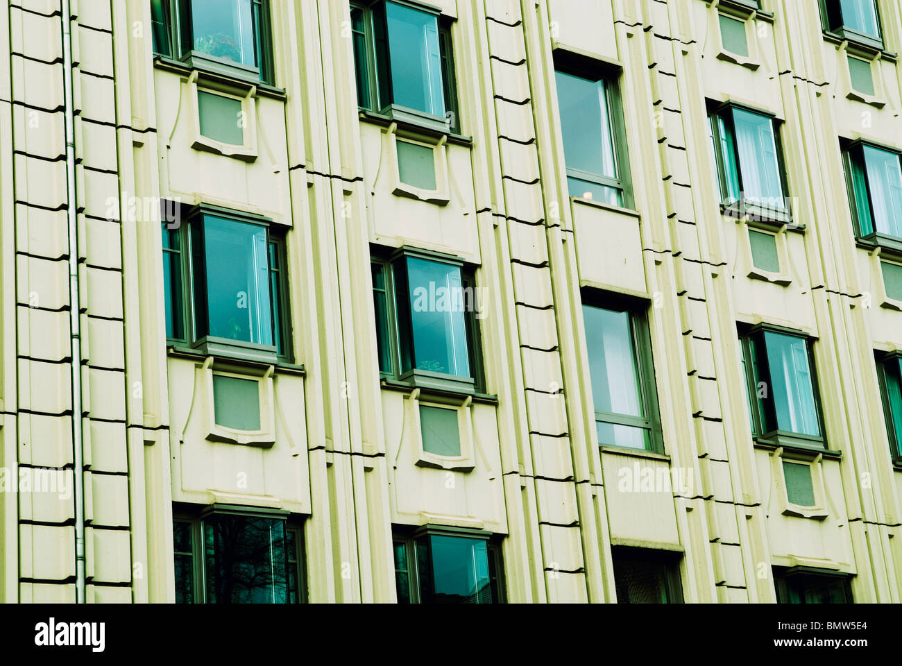 Dettagli architettonici Hotel Sofitel Berlin Germania Europa Foto Stock