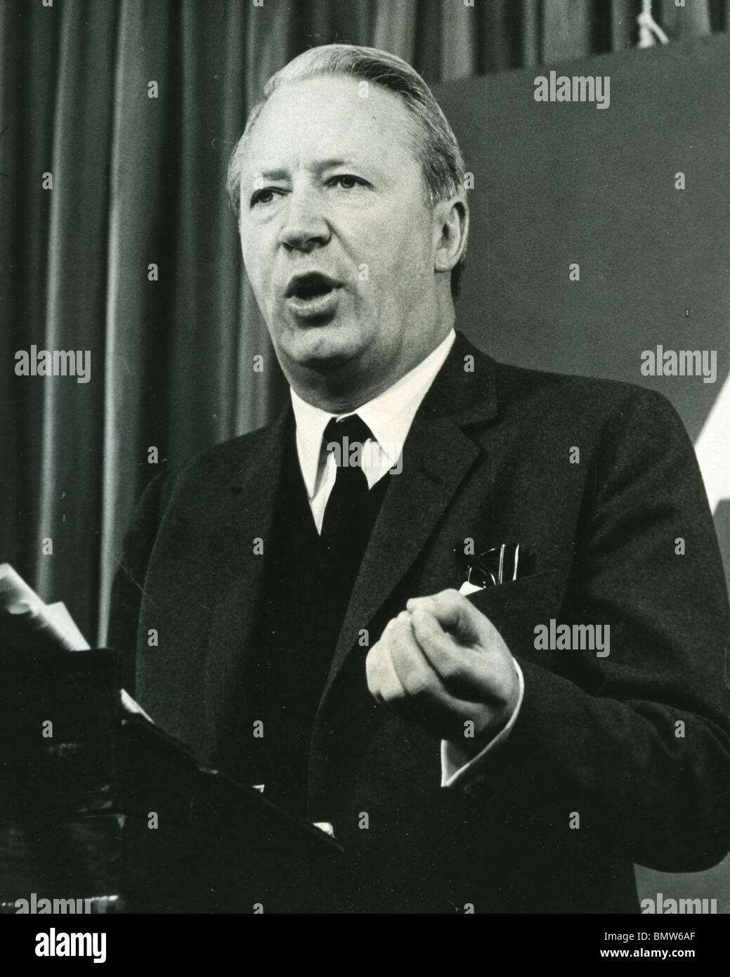 EDWARD HEATH - REGNO UNITO politico conservatore nel 1966 Foto Stock