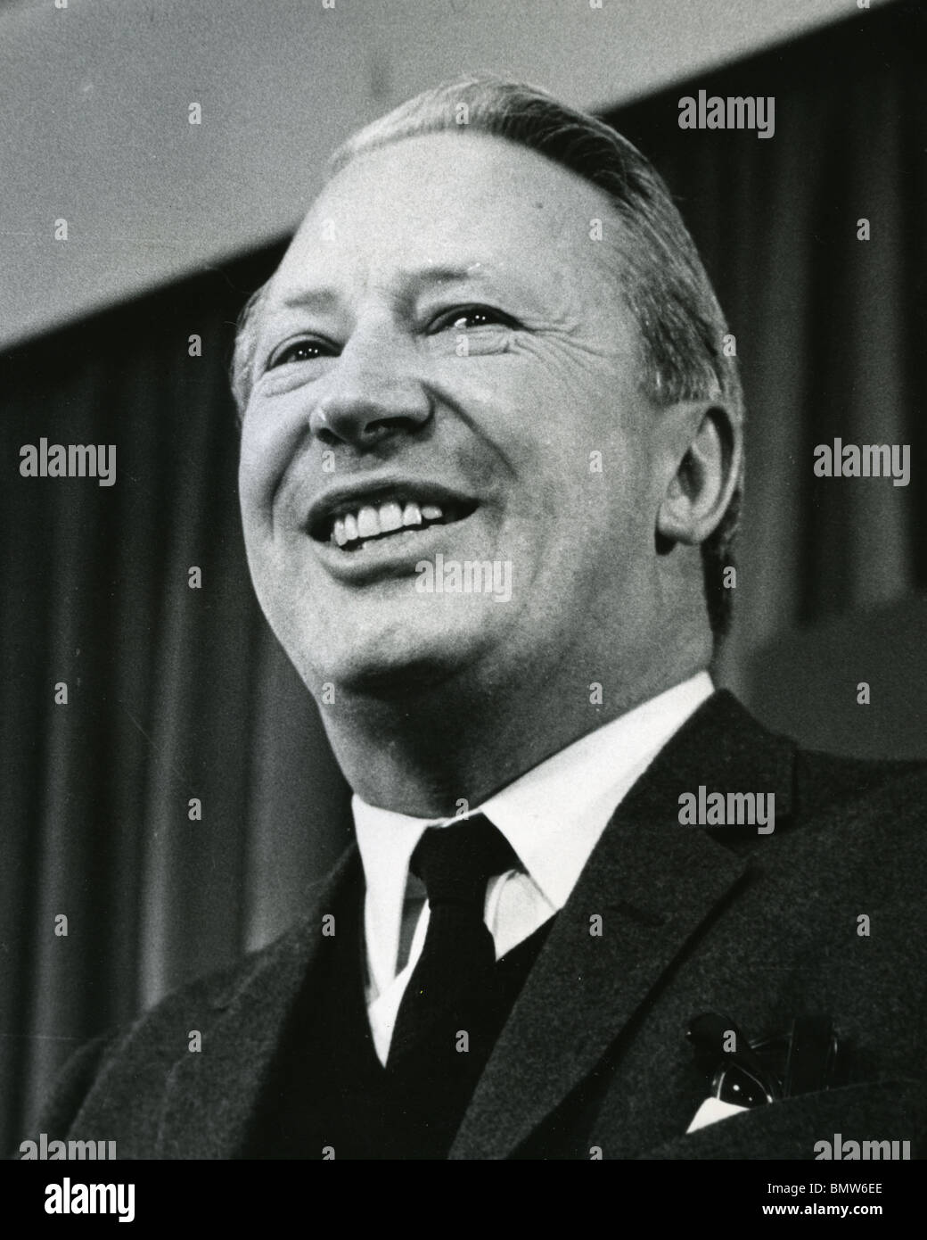 EDWARD HEATH - REGNO UNITO Primo Ministro conservatore nel 1966 Foto Stock