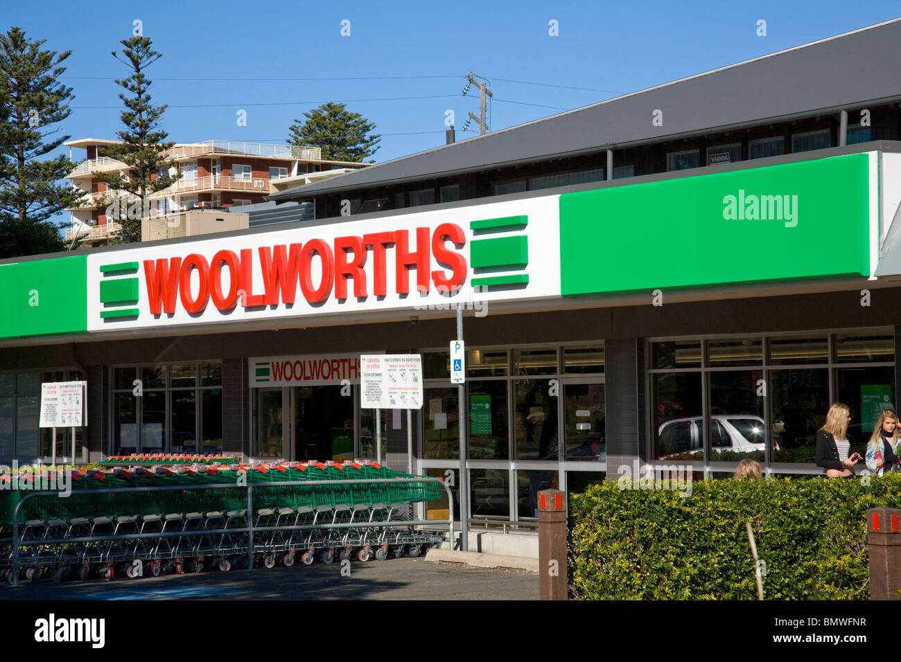 Woolworths australiana di catena di supermercati Foto Stock