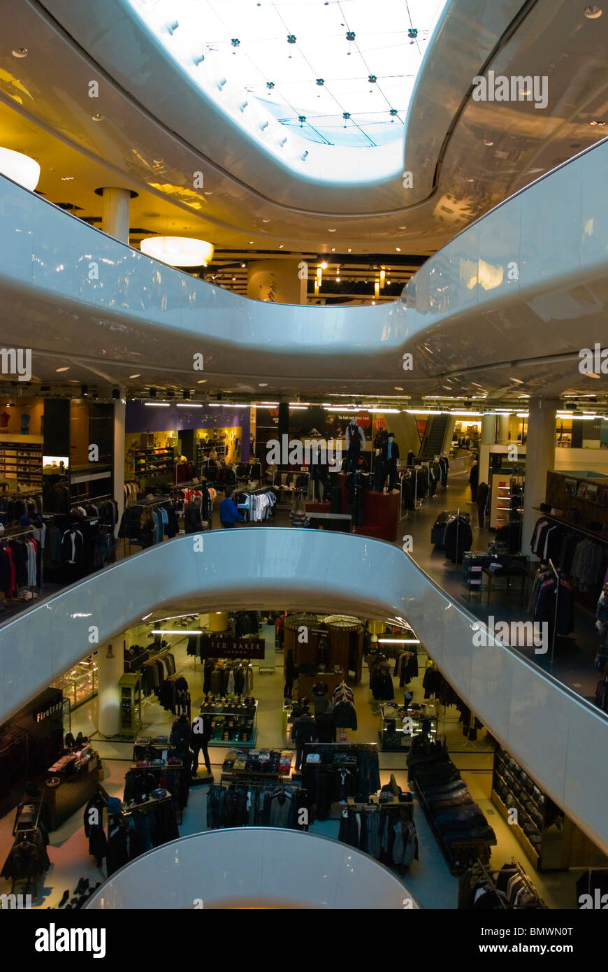 Dal grande magazzino Selfridges Bullring Shopping Centre Birmingham Inghilterra UK Europa Foto Stock
