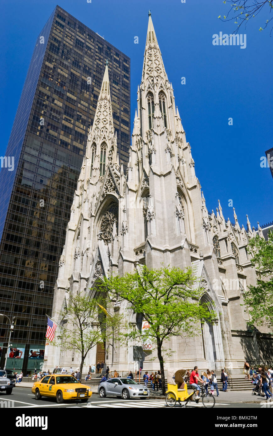 La Cattedrale di San Patrizio a New York City Foto Stock