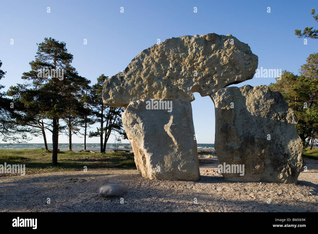 La lettonia,regione di Kurzeme,Slitere Parco Nazionale,Cape Kolka,Costa Baltica Foto Stock