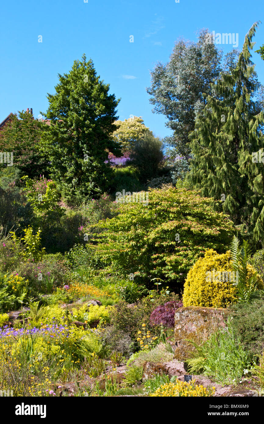 Area paesaggistici di Ness Giardini Botanici Foto Stock