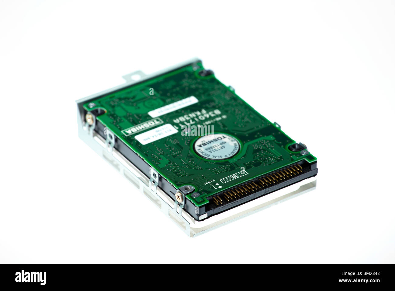2.5' laptop 2GB unità disco rigido in un telaio di montaggio Foto Stock