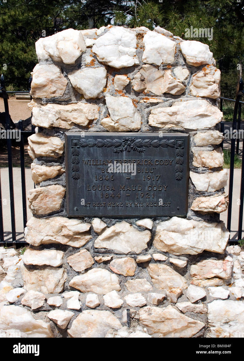 Buffalo Bills grave in Golden Colorado Foto Stock