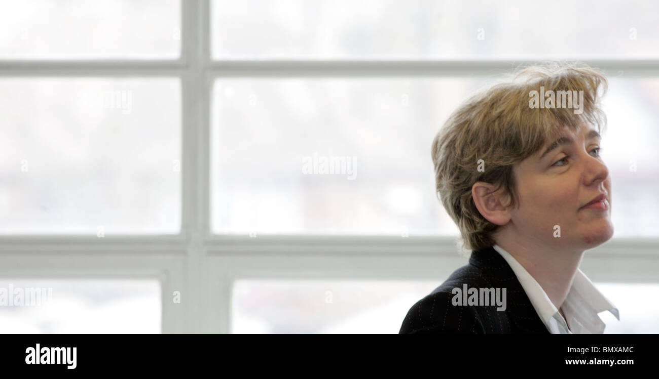 Ruth Kelly a Preston Manor scuola Foto Stock