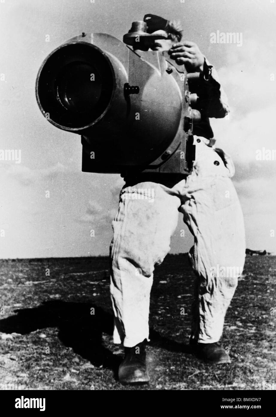 Tedesco Luftwaffe ricognizione aerea fotocamera 1940 Foto Stock
