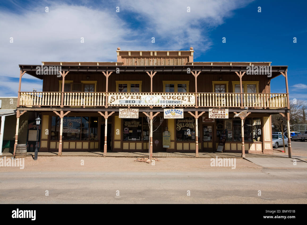 Argento Nugget Bed and Breakfast alla lapide, Arizona. Foto Stock