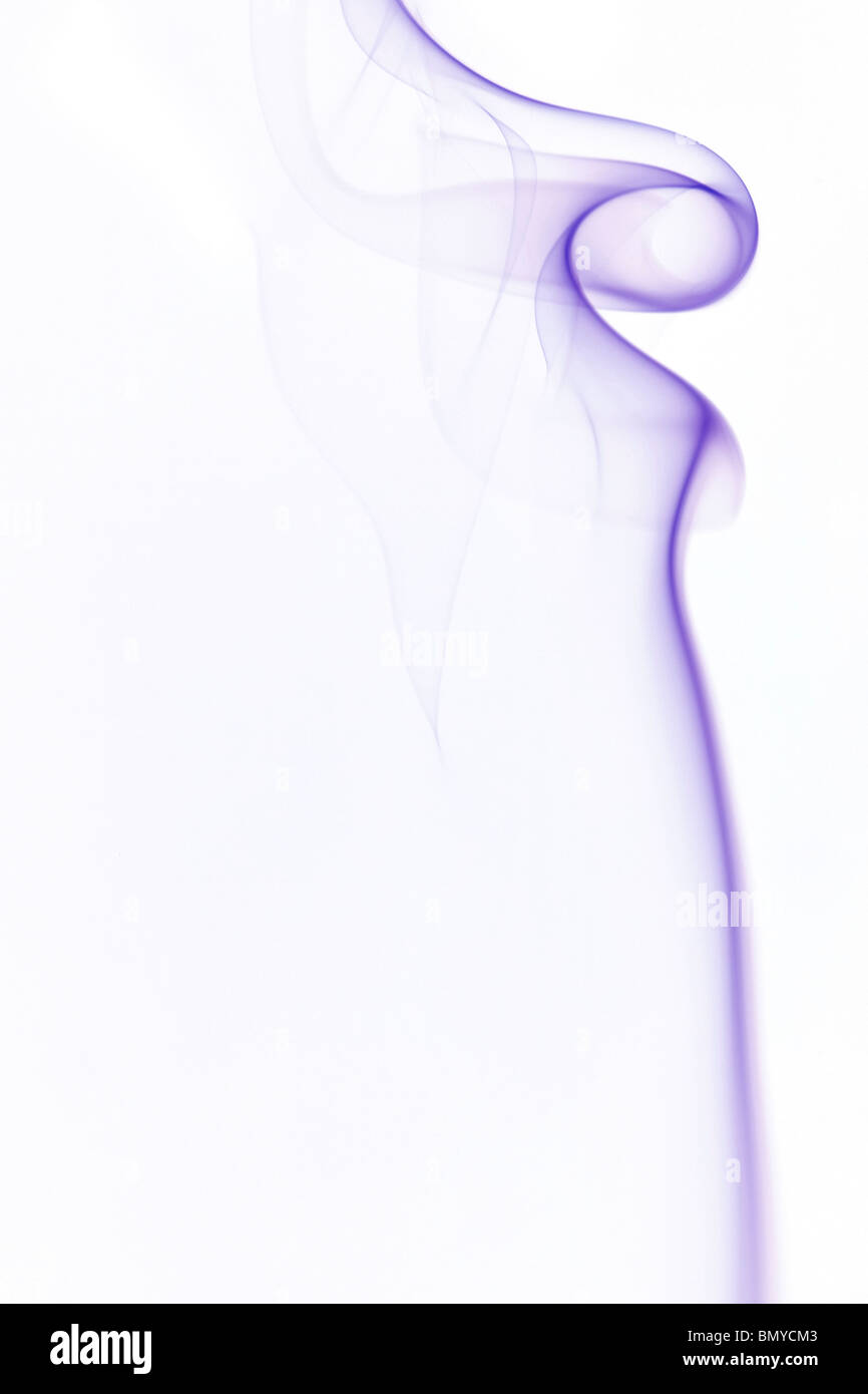 fumo in aumento Foto Stock