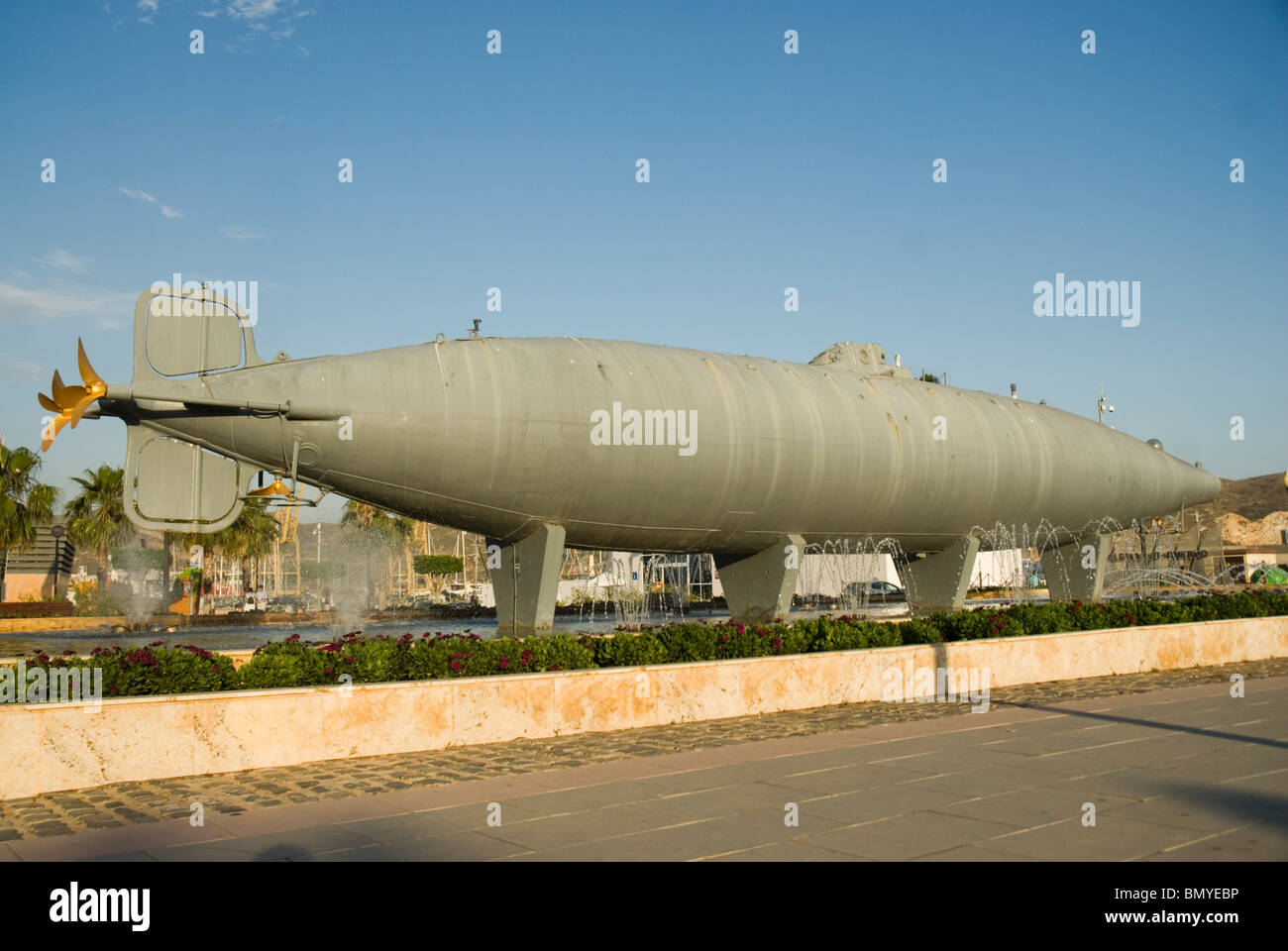 Submarino de Isaac Peral. CARTAGENA CIUDAD Regione Murcia España Isaac Peral sottomarino città di Cartagena Murcia Regione SPAGNA Foto Stock